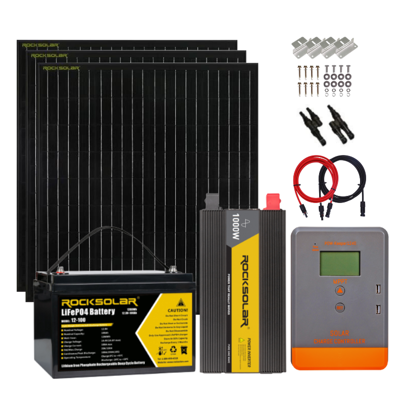 1000w off grid solar kit