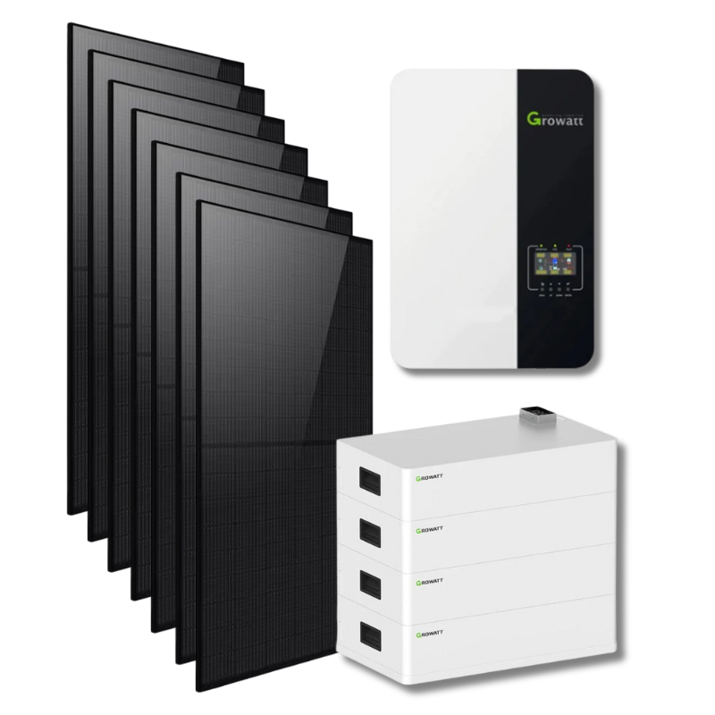 12kw off grid home solar power system