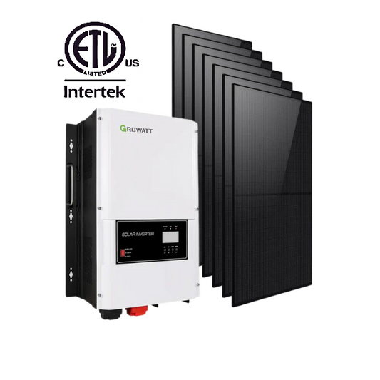 6 kW Off-Grid Solar Panel Kit with 4400W Solar Panels (120/240V 60AMP)
