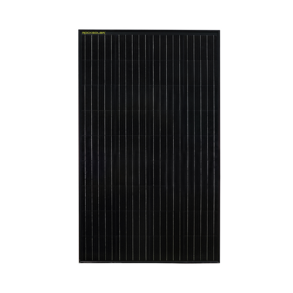 ROCKSOLAR Black Diamond 600W 12V Rigid Monocrystalline Solar Panel(4X150W)