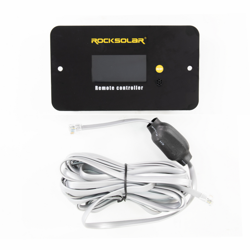 ROCKSOLAR 2000W 12V Pure Sine Wave Power Inverter With Remote Control Panel