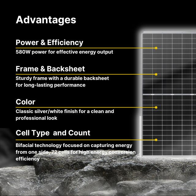 thornova 580w roof solar panel advantages .