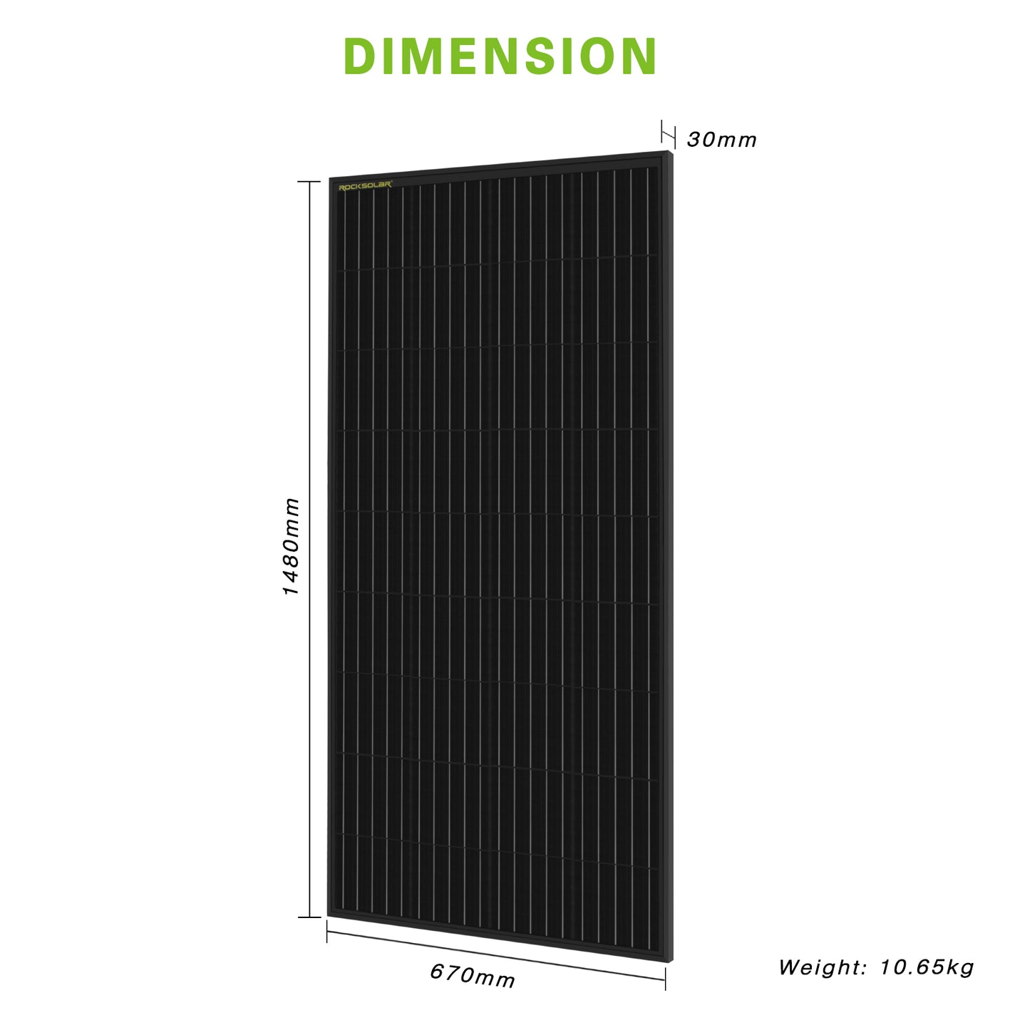 ROCKSOLAR 2000W 24V Off-Grid Solar System