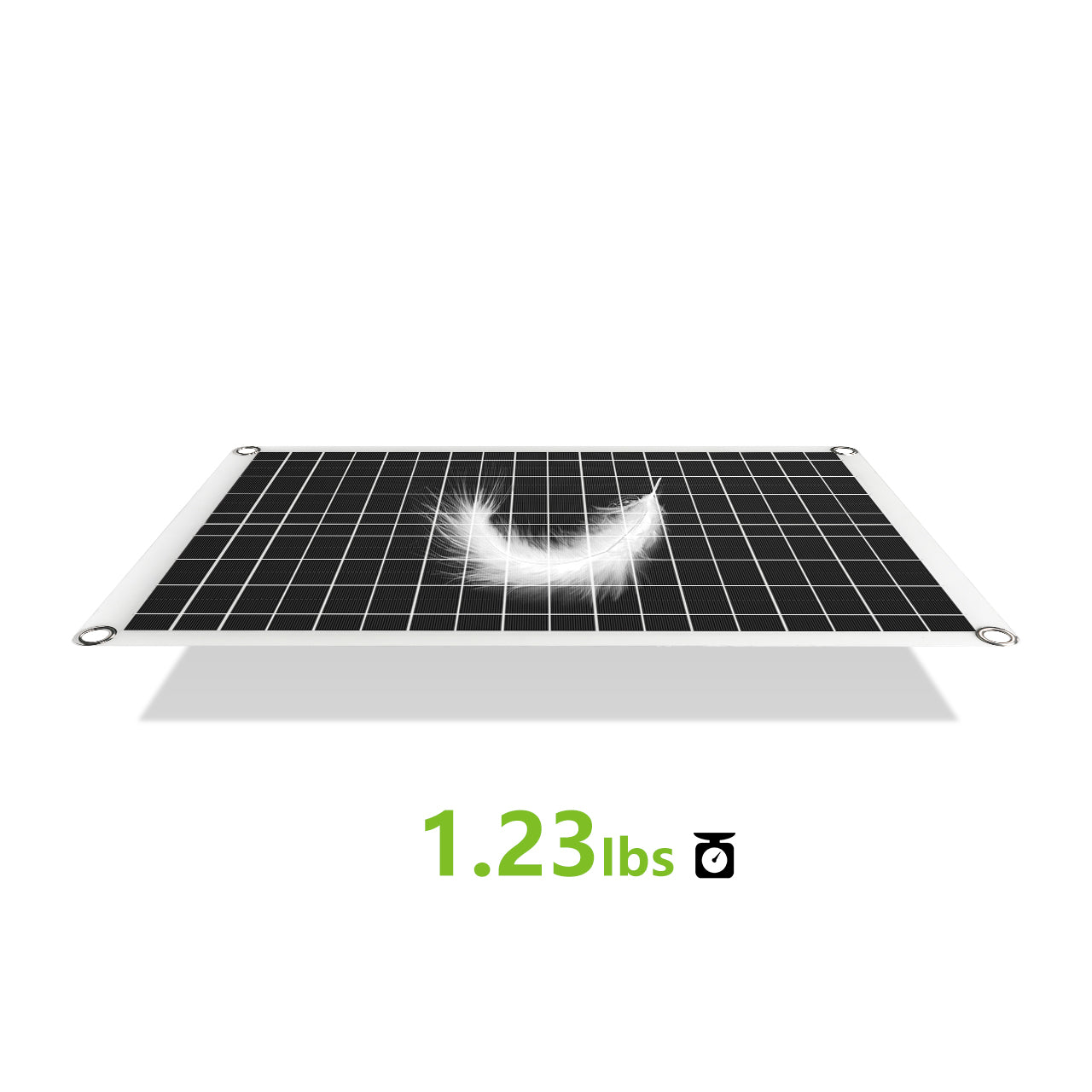 ROCKSOLAR 30W 12V Flexible Solar Panel Basic Kit with PWM Controller
