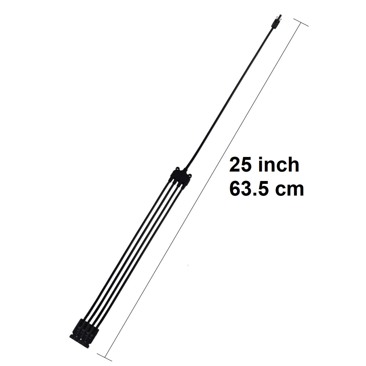 Rocksolar 4 to 1 Solar Branch Connectors MMMMF+FFFFM Pair