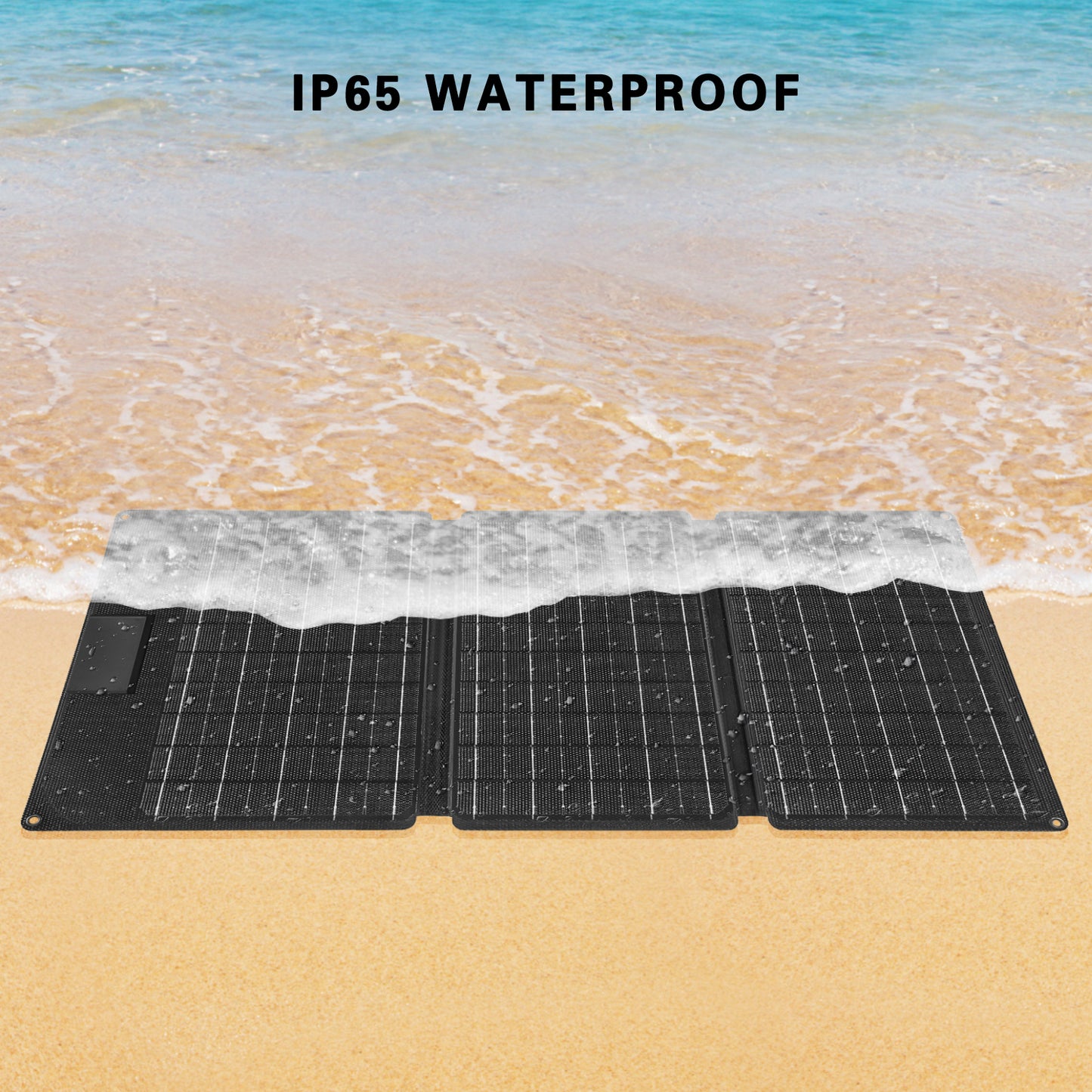 rocksolar foldable panel waterproof protection