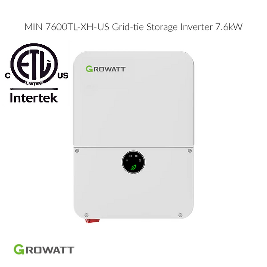 growatt grid tie inverter 7.6kw
