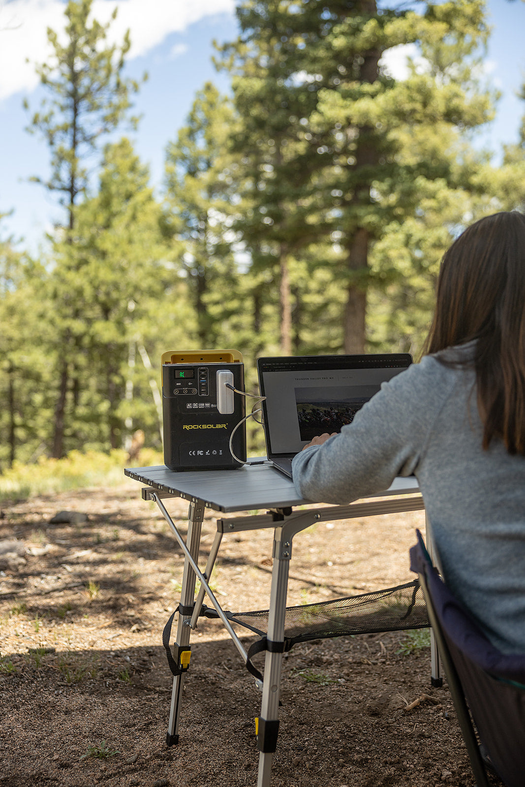 camping power station from rocksolar