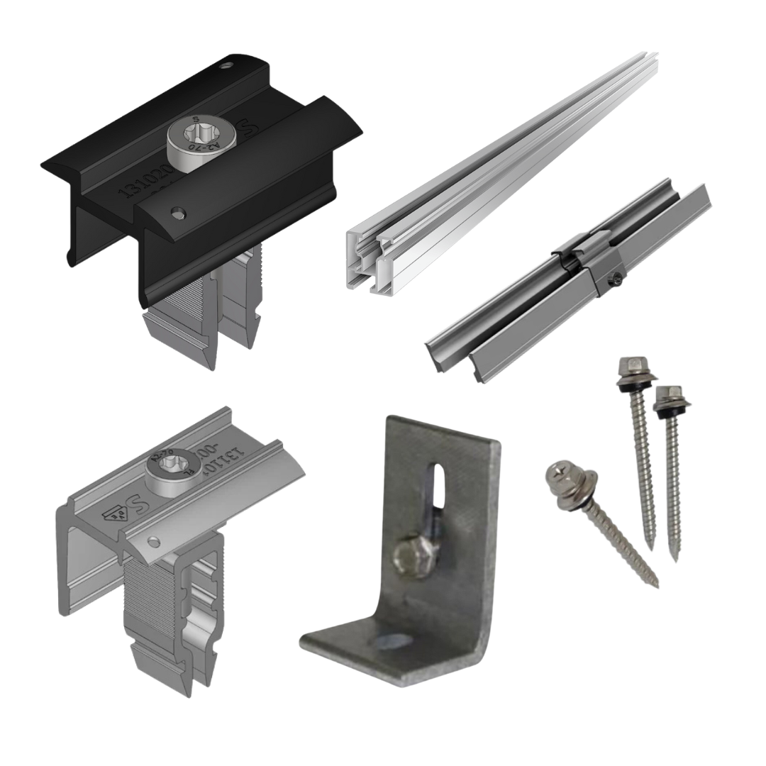 Complete Roof Mount Package For Shingle Roof