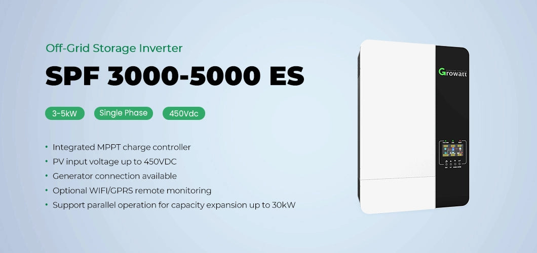 Growatt 3.5KW Single Phase Off-Grid Solar Inverter