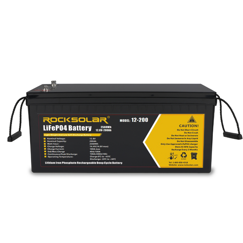 ROCKSOLAR 2000W 12V RV Solar System