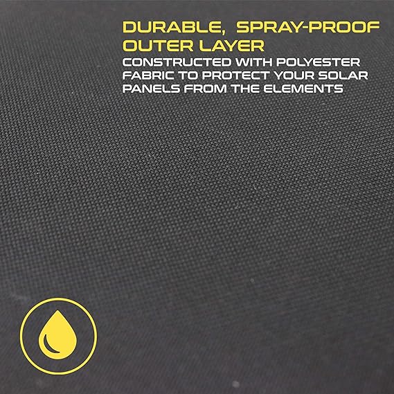 ROCKSOLAR 100W 12V Foldable Solar Panel