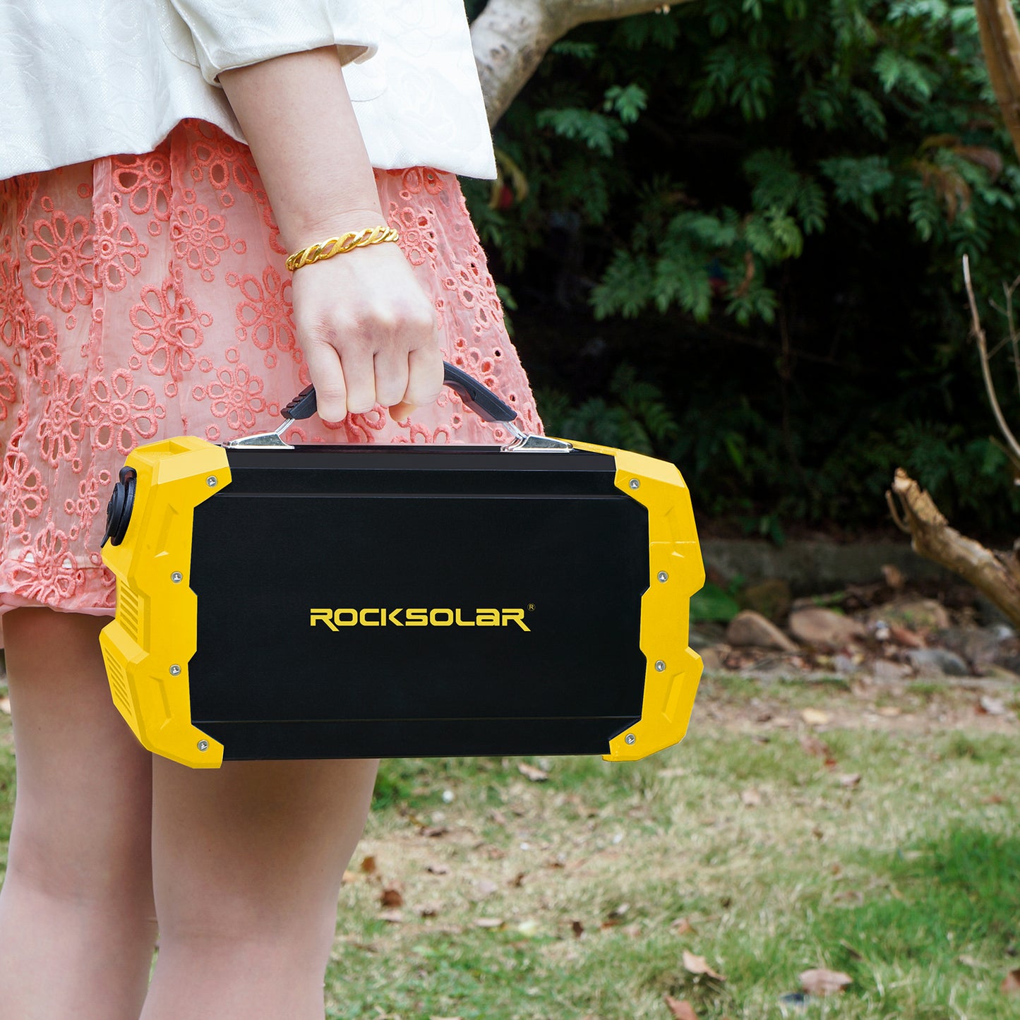 Nomad 400W 444Wh Pure Sine Wave Portable Power Station - Lithium Battery and Solar Generator