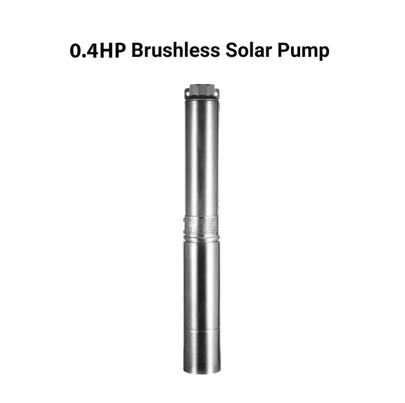 0.4hp solar powered pond pump