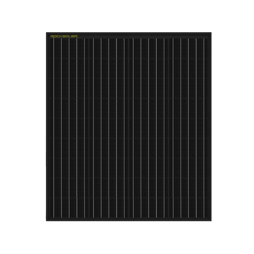 ROCKSOLAR 100W 12V Rigid Solar Panel Kit with 30A PWM Controller