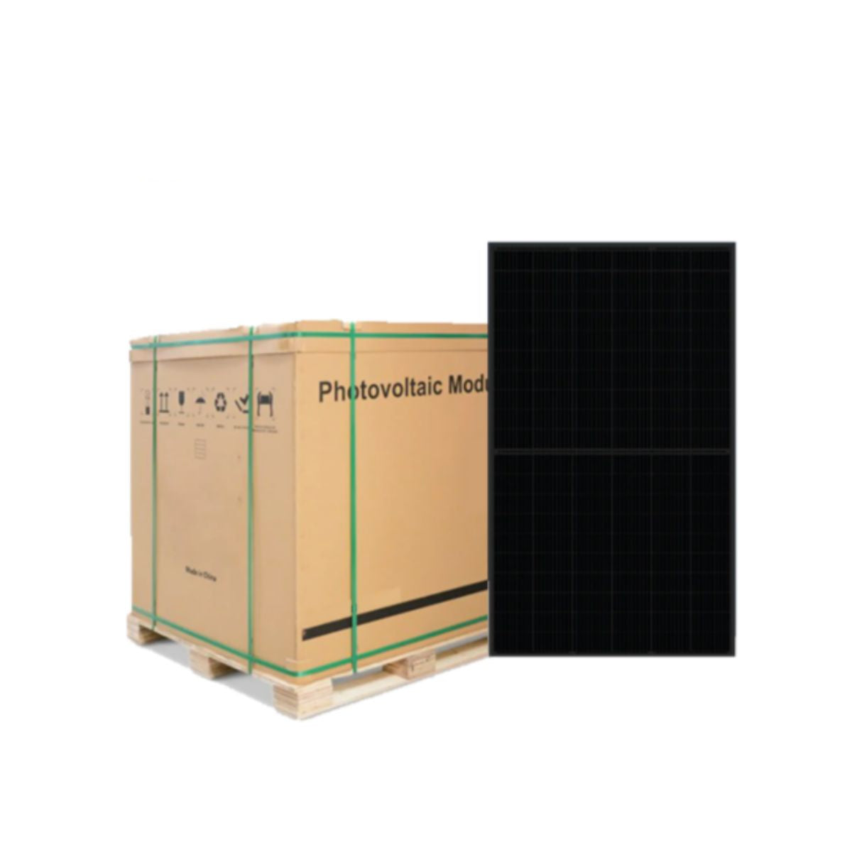 commercial solar panel pallets