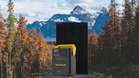 Charging Portable Power Stations with Solar Panels