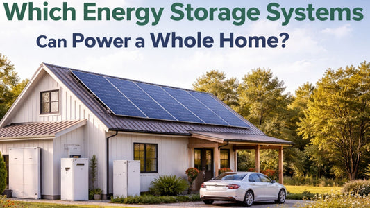 Which Energy Storage Systems Can Power a Whole Home?