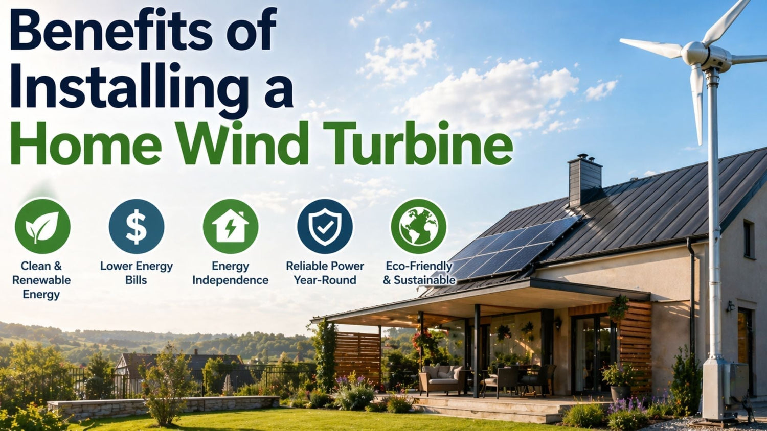Benefits of Installing a Home Wind Turbine in Canada