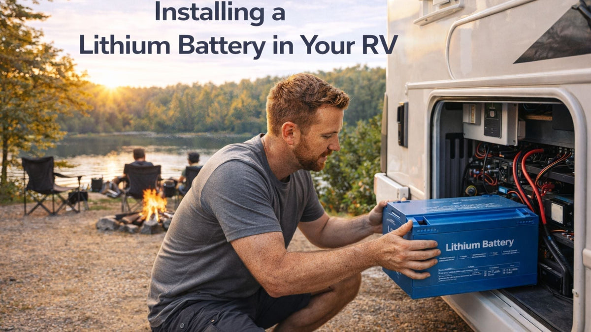 What to Know Before Installing a Lithium Battery in Your RV