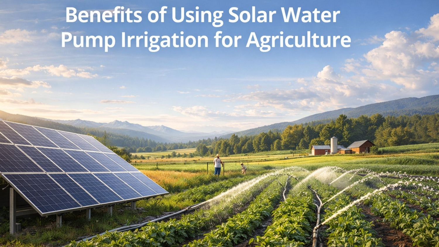 7 Benefits of Using Solar Water Pump Irrigation for Agriculture in Canada