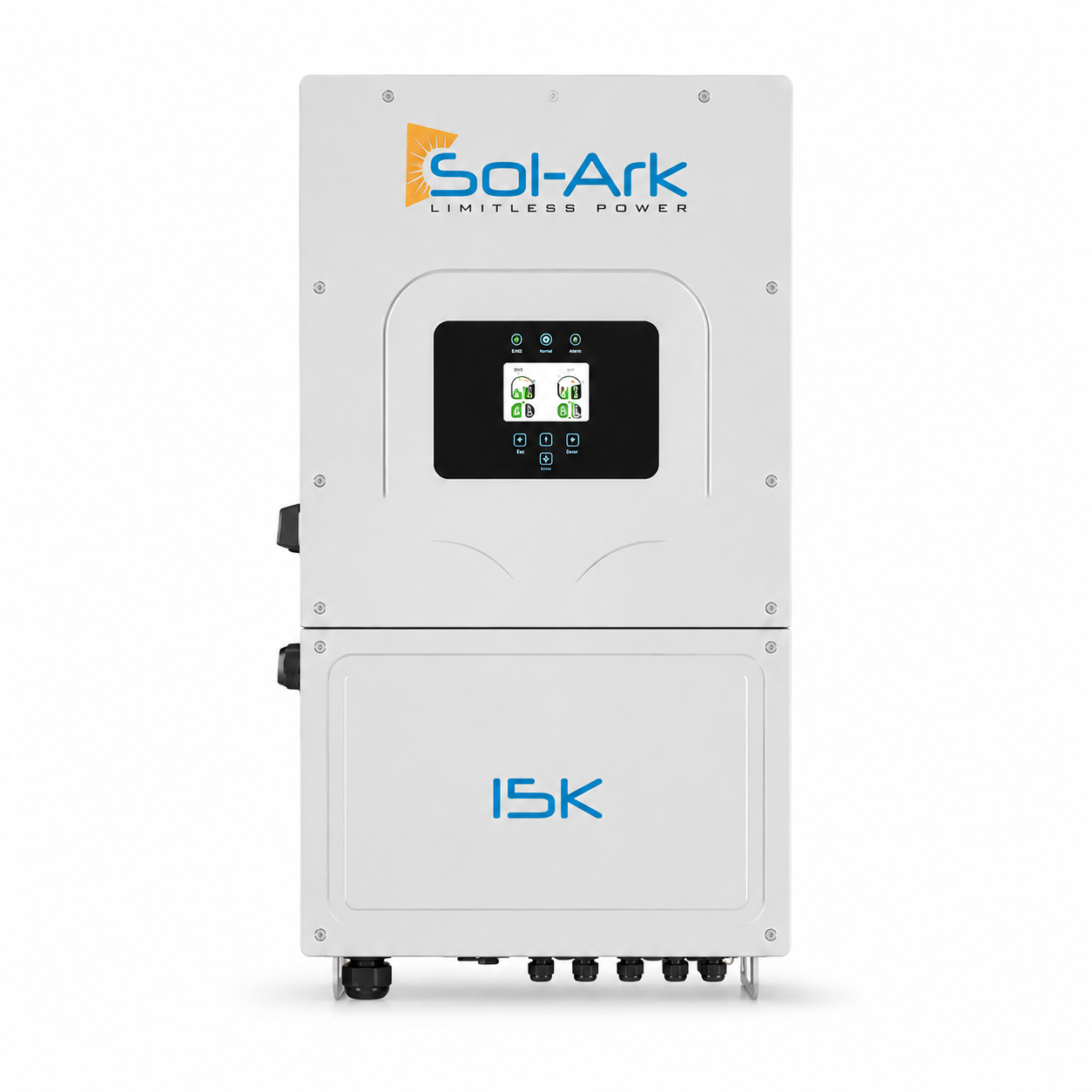 Sol-Ark 15K-2P 120/240V split-phase hybrid solar inverter