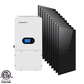 10 KW Off-Grid/Grid tie Solar Panel Kit with 12320W solar Panels