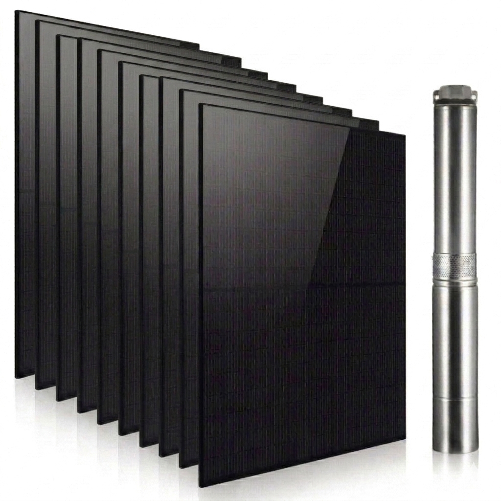 Kit de pompe submersible solaire Rocksolar 4.0HP 