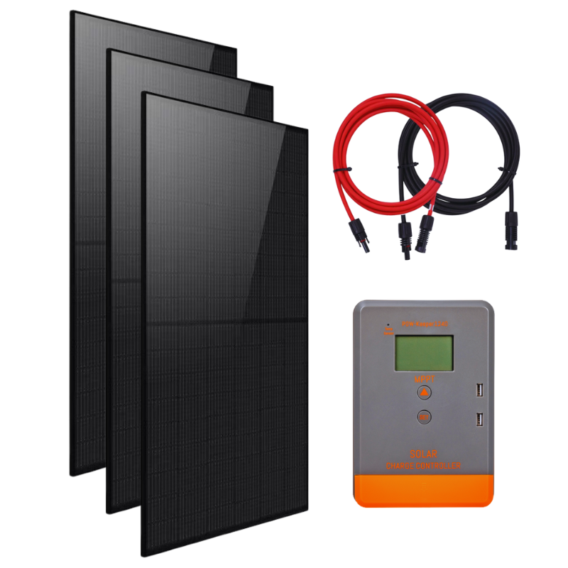 1200w solar panel system with mppt controllers
