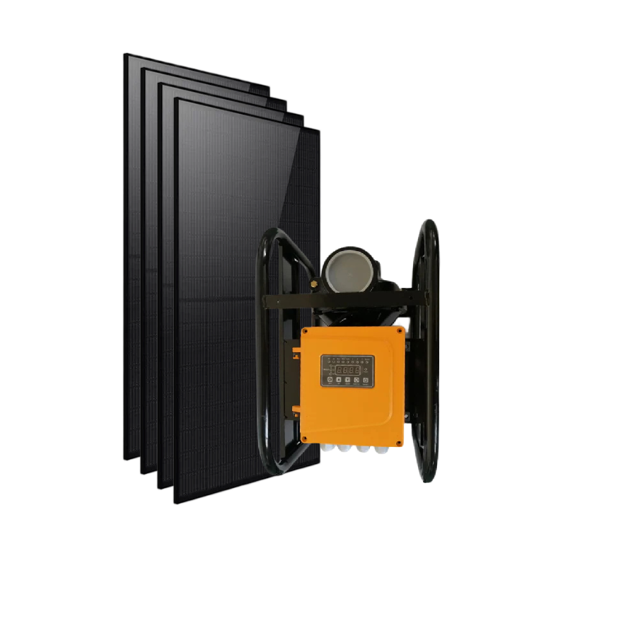 ROCKSOLAR Solar Swimming Pool Pump 1.61HP+(440W solar panel x4）