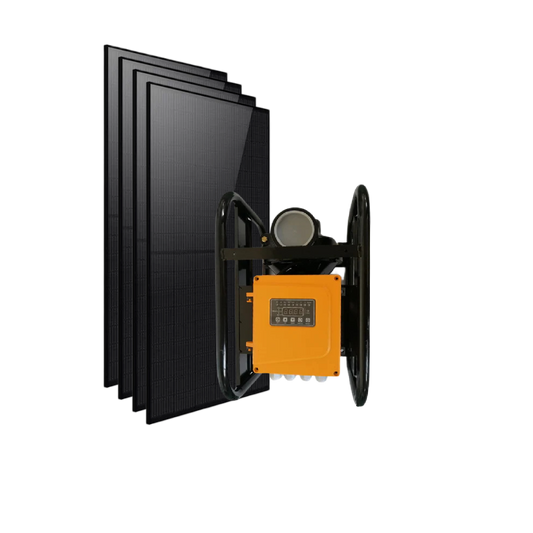 ROCKSOLAR Solar Swimming Pool Pump 1.61HP+(440W solar panel x4）