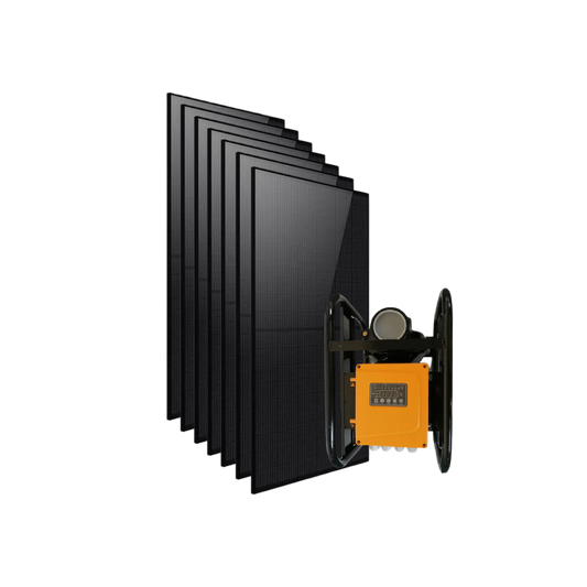 ROCKSOLAR Solar Swimming Pool Pump 3.0 HP+(440W solar panel x7)