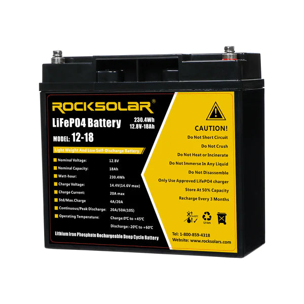 Ice fishing Batteries – ROCKSOLAR CANADA
