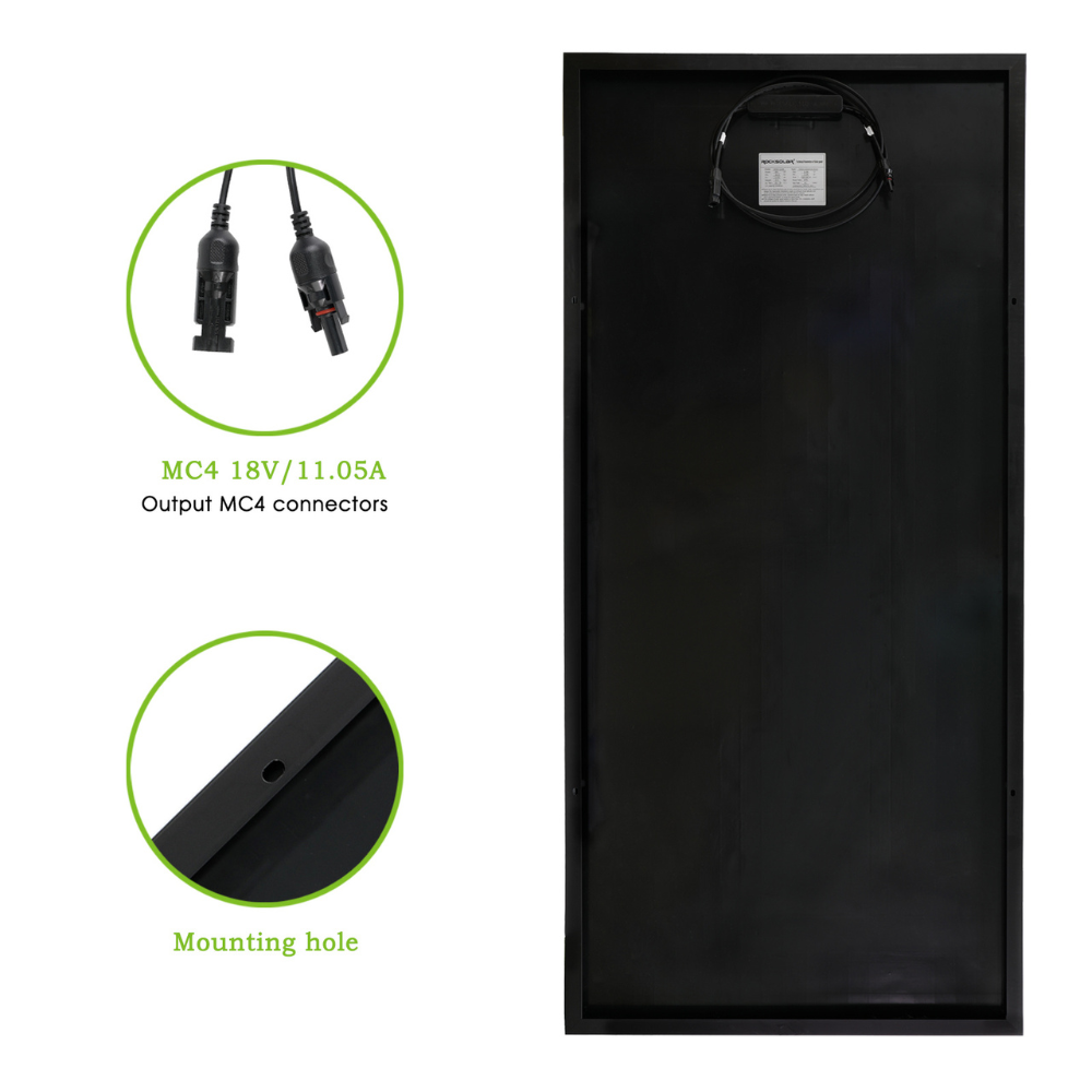 camping solar panel 200w