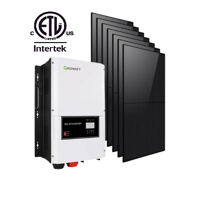 6 kW Off-Grid Solar Panel Kit with 4400W Solar Panels (120/240V 60AMP)