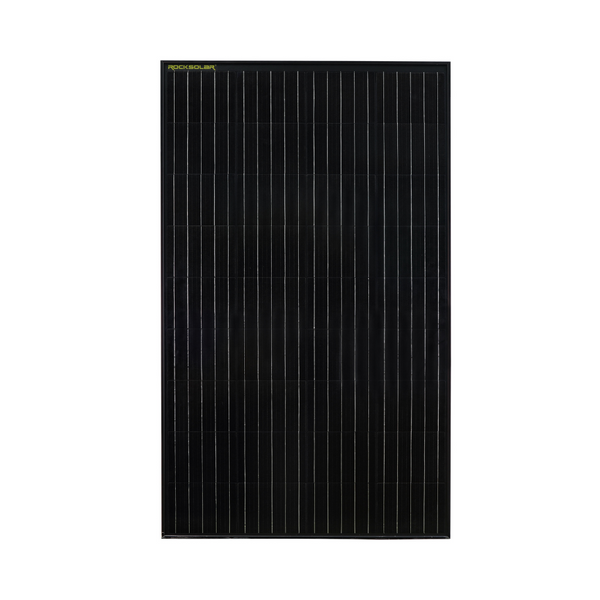 ROCKSOLAR Black Diamond 600W 4Pcs 12V Rigid Monocrystalline Solar Panel