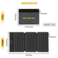 ROCKSOLAR Ready 200W 222Wh Portable Solar Generator Kit