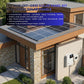 Kit de panneaux solaires hors réseau 24 V 3 kW avec panneaux solaires de 1320 W
