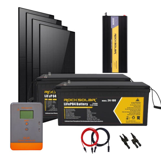 ROCKSOLAR 3000W 24V Off-Grid Solar System