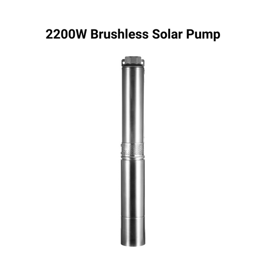 Rocksolar 2200W Brushless Solar Pump with In-Built Controller