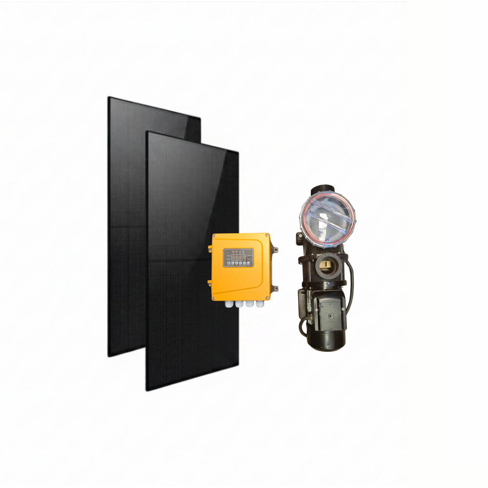 Kit de pompe de transfert d'eau solaire sans balais Rocksolar 1,07 HP 40-90 V CC 