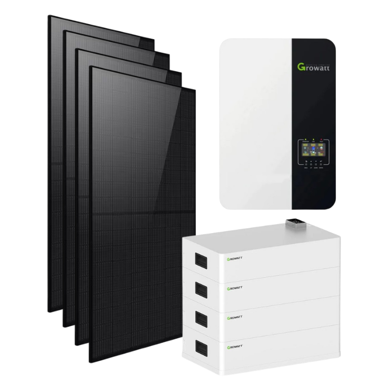 14kW Off-Grid Solar Energy System | 20kWh Battery + 120/240V Inverter
