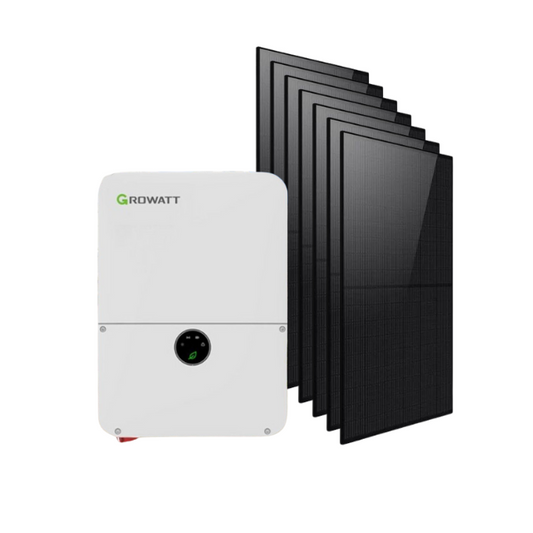3.8 kW Grid-Tie Solar Panel Kit with 4400W solar Panels
