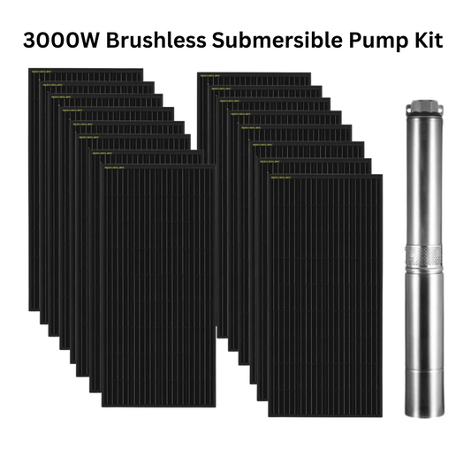 Rocksolar 3000W Solar-Powered Submersible Pump Kit