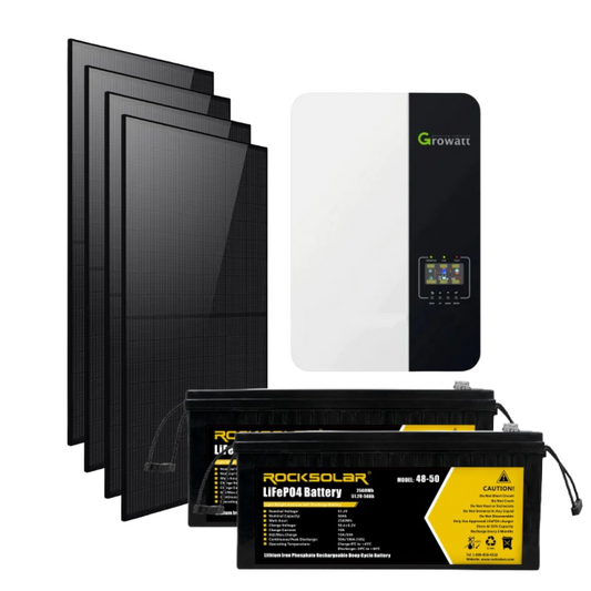 ROCKSOLAR 3500W 48V Off-Grid Solar System