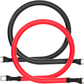 Rocksolar 8-inch 6AWG Battery Interconnect Cable Set