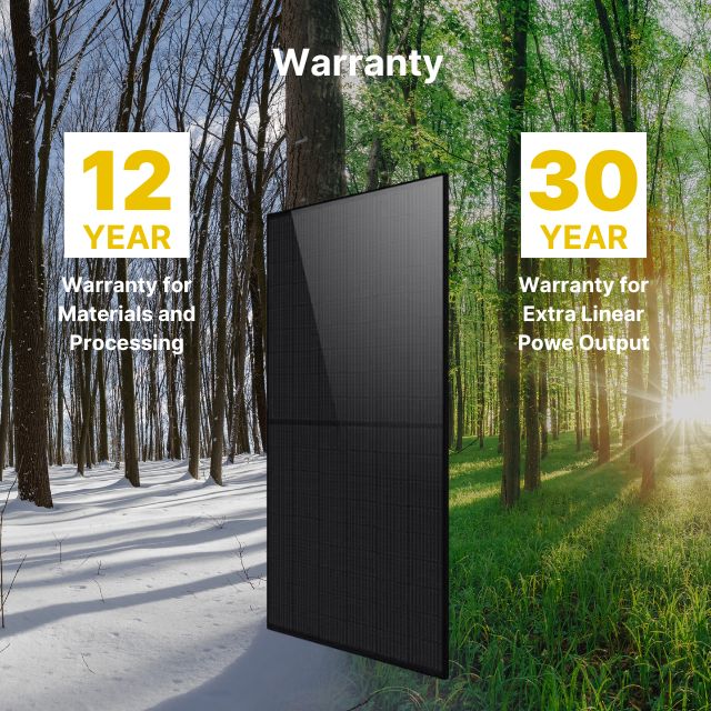 LONGi 600W Rigid Monocrystalline Bifacial Solar Panel