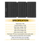 ROCKSOLAR Weekender MAX 80W 111Wh Portable Solar Generator Kit