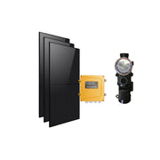 Kit de pompe de piscine solaire AC/DC ROCKSOLAR 1,34 CV pour piscine de 150 000 litres