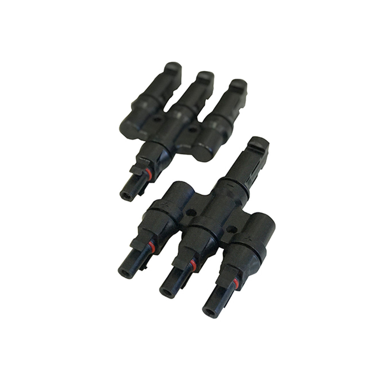 Paire de connecteurs solaires Rocksolar 3 vers 1 MMMF+FFFM 